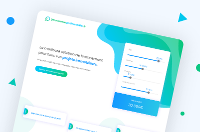 nos réalisations say digital creation landing page startup saas