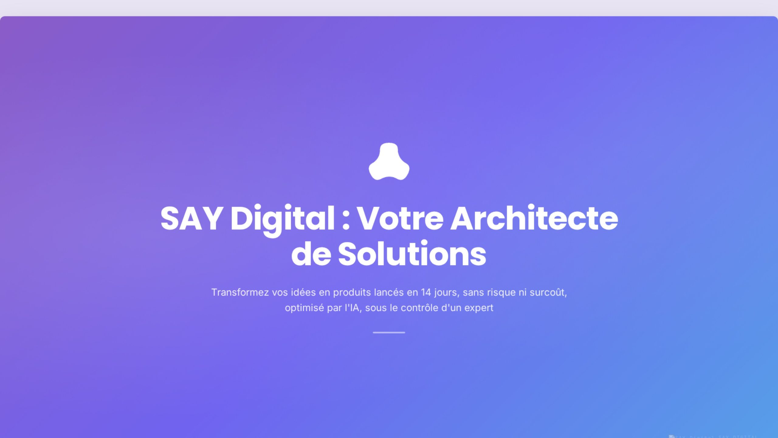 Deck MVP Say Digital intégré — preview 1